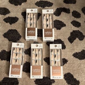 Bliss Press-On Nails - Elegant Nude Collection